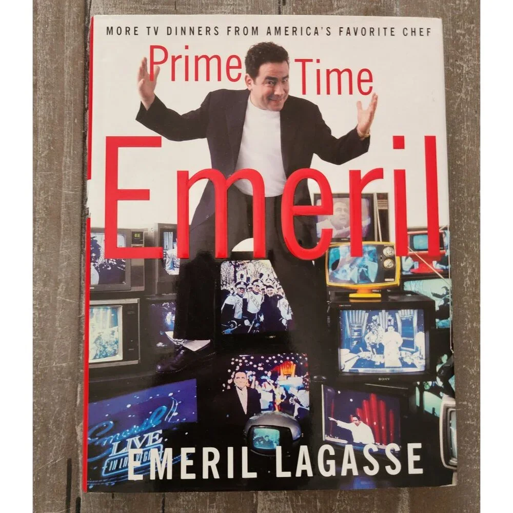 Emeril Lagasse Cookbooks Prime Time Emeril &‎ Signed 20-40-60 Fresh Food Fast
